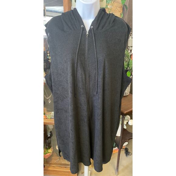 Cataliona Women's Swim Cover-Up with Hood Size 3XL - Comfortable & Stylish - Picture 1 of 2